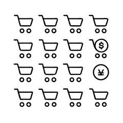 Shopping Cart UI Icons