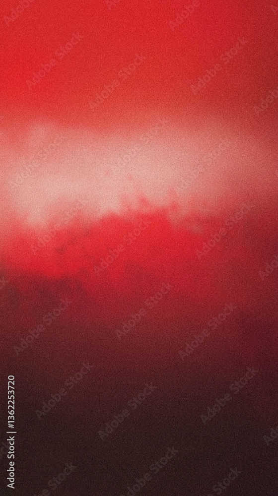 Poster red grainy gradient creating a blurred and abstract background