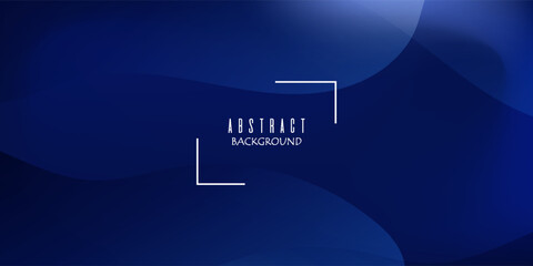 Dark blue abstract background with smooth, fluid shapes and subtle gradient lighting. A modern and elegant design, perfect for technology, business, and creative themes.
