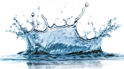 Dynamic Splash: Capturing the fluid dance of water in a mesmerizing display of liquid artistry, a drop triggers a burst of energy