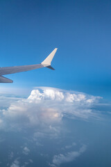 airplane in the sky