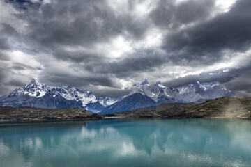 Torres del Paine, Patagonia, Chile, Paisajes, Montaña, Nieve, Glaciar, Inmensidad, Cielo, Tierra