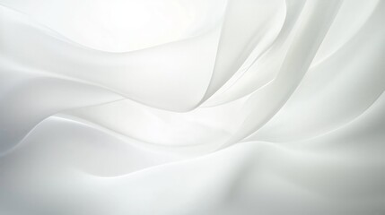 Obraz premium Soft Fine White Wallpaper Background with Ambient Glow Effects