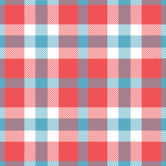 Modern Seamless Tartan in Dusty Greyblue tones Textile Design