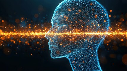 Digital Mind: Abstract Representation of Artificial Intelligence and Consciousness