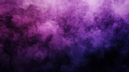 dark purple watercolor background, purple old texture paint parchment with vintage grunge , Black and Purple Smoke fog clouds abstract background texture
