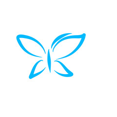 Butterfly continuous line
