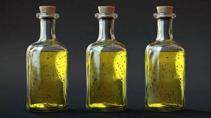 bottle of olive oil