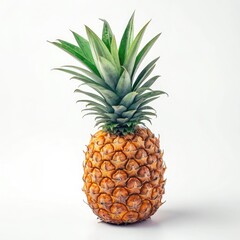pineapple on white background