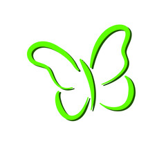 Black and white swith butterfly
