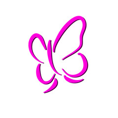 Black and white swith butterfly
