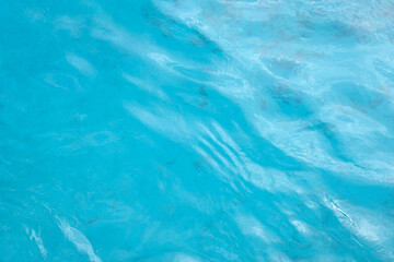 The blue color of the water of the Aegean Sea