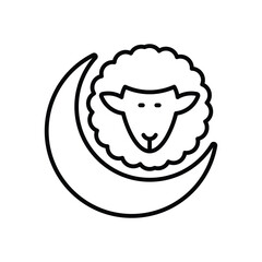Eid al adha Vector icon