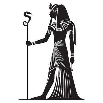 recommend clip art: Striking Pharaoh silhouette, a force of dominance - Pharaoh illustration - Pharaoh vector - Egyptian ruler silhouette - Egyptian silhouette
                    
                    
