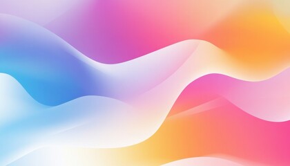Fototapeta premium Abstract Colorful Waves Background