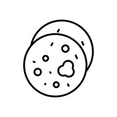 Chapati Vector icon