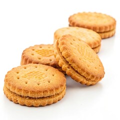 cookies isolated on white background