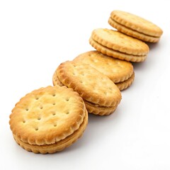 cookies isolated on white background