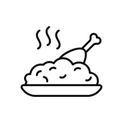 Biryani Vector icon