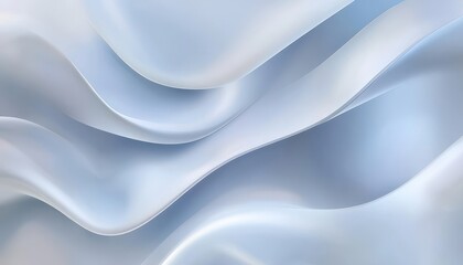 Obraz premium Abstract Light Blue Flowing Waves Background Texture