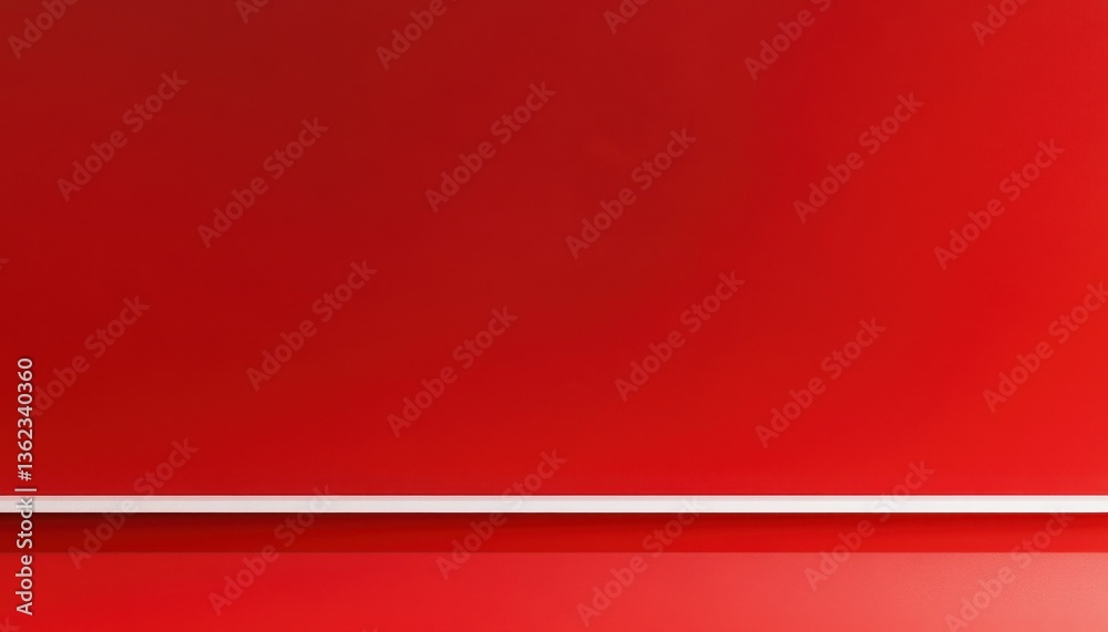 Poster Red Background Texture with Horizontal Line