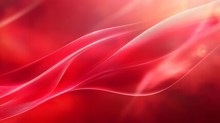 Fototapeta premium 2. A vibrant red background with a soft, blurred effect