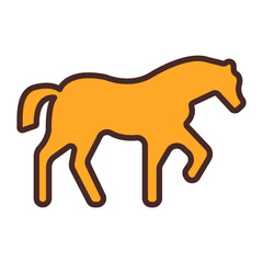 Horse Vector Icon Design