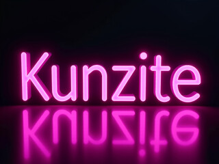 Fototapeta premium neon kunzite