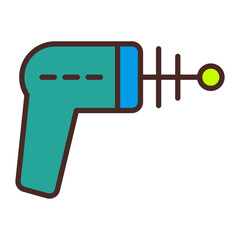 Laser Vector Icon Design