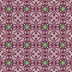 seamless floral pattern with flowers