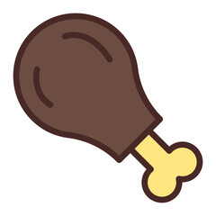 Meat Vector Icon Design