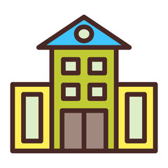 School Vector Icon Design