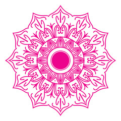 Mandala vector design Illustration Art