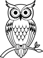 owl on a branch
