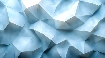 Obraz premium Abstract Geometric Mountain View