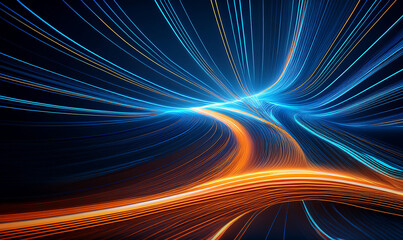 テクノロジーと近未来のイメージの洗練された背景画像