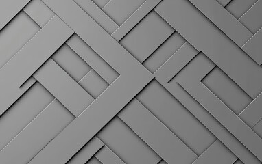 Abstract Gray Texture with Geometric Line Patterns
