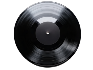 Isolated Vinyl Record