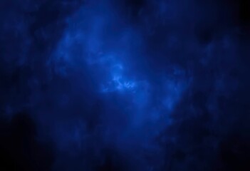 Fototapeta premium Deep indigo swirls, cool-toned shadows, abstract nebula texture, ethereal, mystery