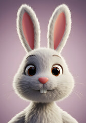 Obraz premium Bunny Close-up