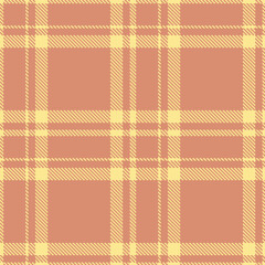 Modern Seamless Tartan in Dark Dark Cream tones Textile Design