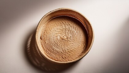 close up of a wicker basket
