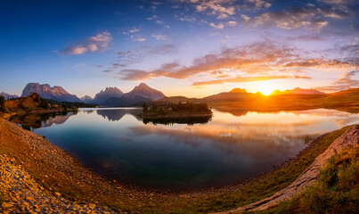 夕暮れ時の美しい風景