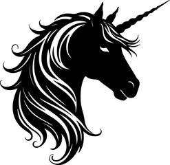 horse silhouette vector