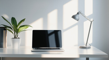 computer in the office