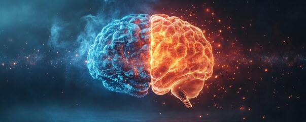 Dual brain hemispheres, logic vs emotion