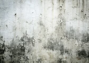 High-resolution monochrome photography of a smooth, grunge plaster wall.  Abstract black and white texture.