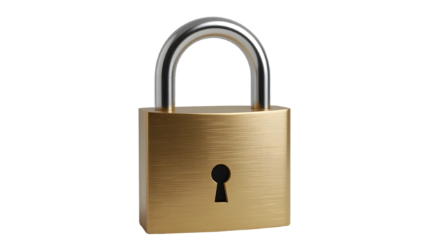 padlock isolated