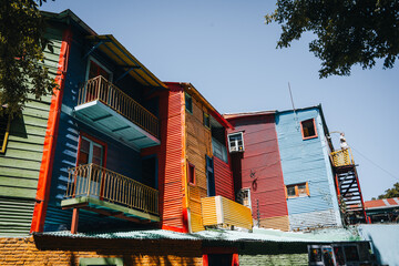 colorful houses in la Boca buenos aires