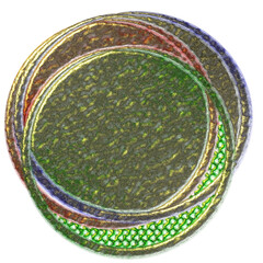 Composizione astratta in lingotti dorati